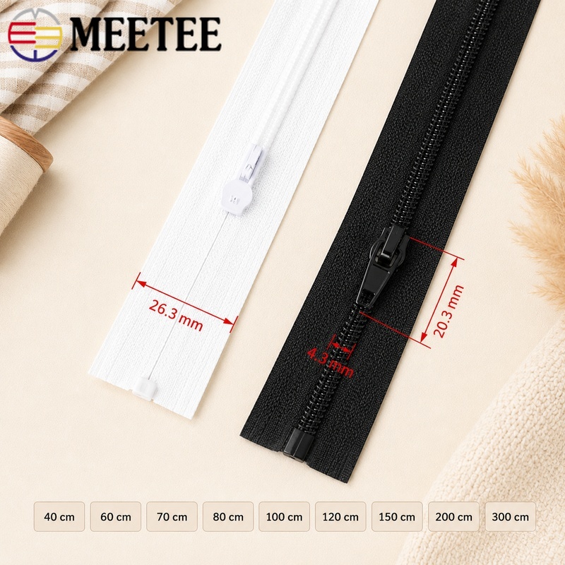 5/10 szt. 40-300 cm 3 #   Zame – Sewing Front Zipper recenzja i cena